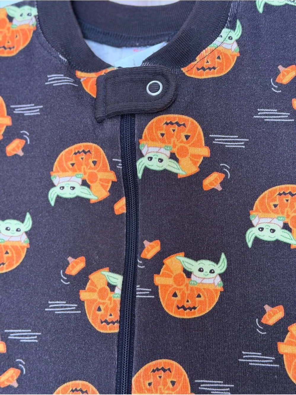 Hanna Anderson 100% Organic Cotton Star Wars Collection One-Piece Pajama Size 3T